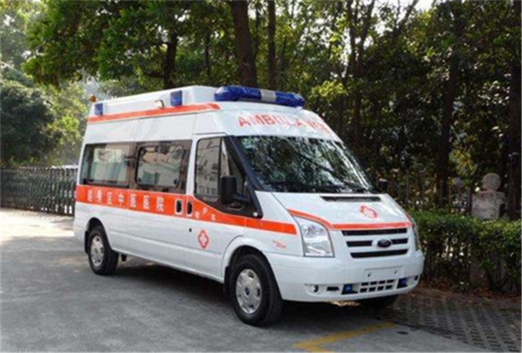 镇安救护车出租服务案例8